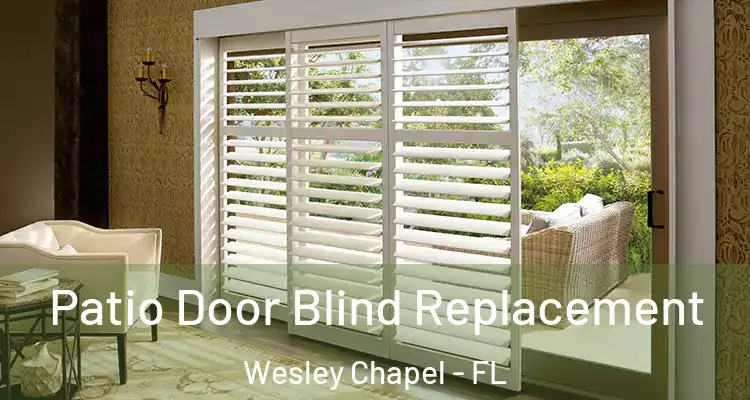  Patio Door Blind Replacement Wesley Chapel - FL