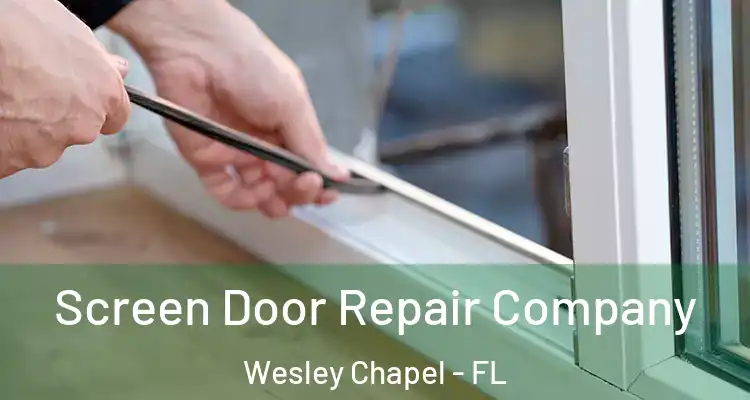  Screen Door Repair Company Wesley Chapel - FL