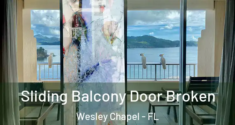 Sliding Balcony Door Broken Wesley Chapel - FL